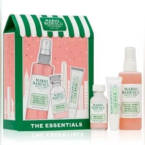 Mario Badescu 3-Pc. The Essentials Skincare Set NWT In Box Full Size: